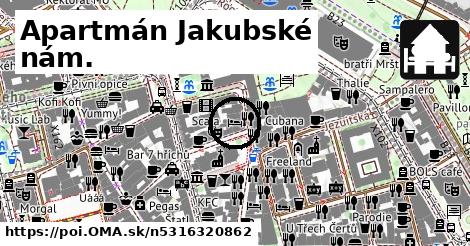 Apartmán Jakubské nám.