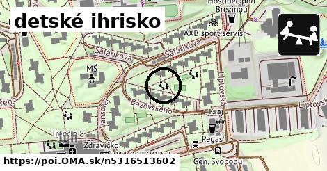 detské ihrisko