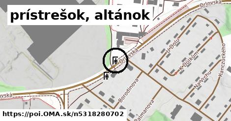 prístrešok, altánok