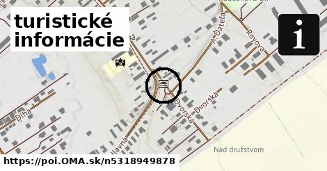 turistické informácie