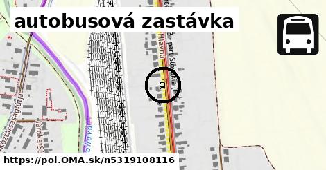 autobusová zastávka