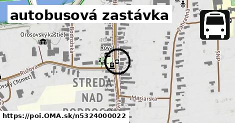 autobusová zastávka