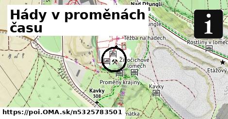 Hády v proměnách času