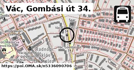 Vác, Gombási út 34.