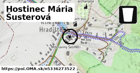 Hostinec Mária Šusterová