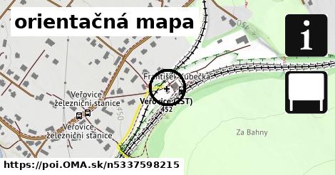 orientačná mapa