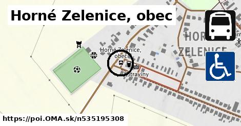 Horné Zelenice, obec