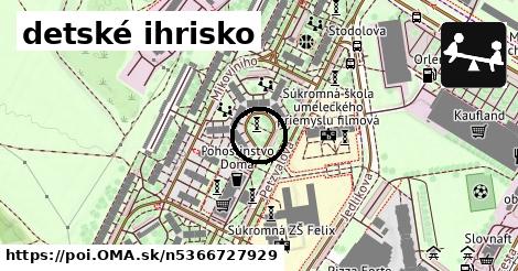 detské ihrisko