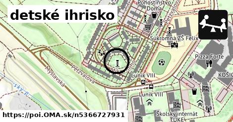 detské ihrisko