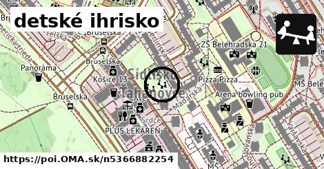 detské ihrisko