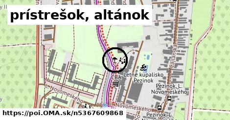 prístrešok, altánok