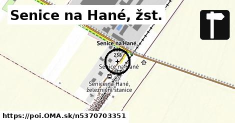 Senice na Hané, žst.