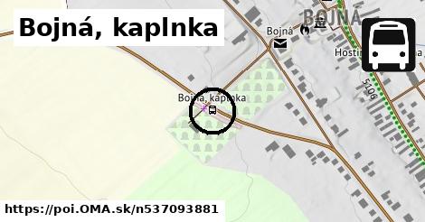 Bojná, kaplnka