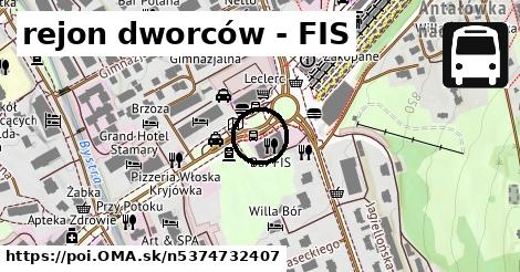 rejon dworców - FIS