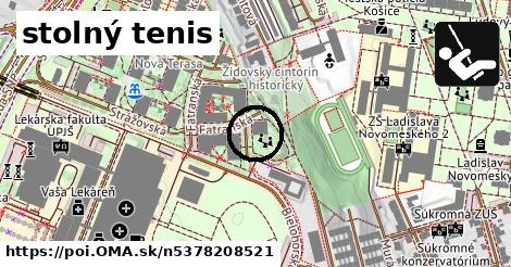 stolný tenis