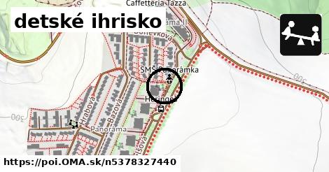 detské ihrisko