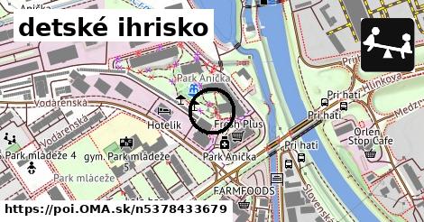 detské ihrisko