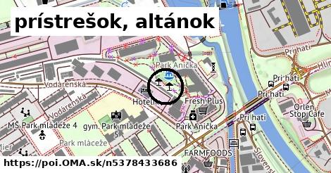 prístrešok, altánok