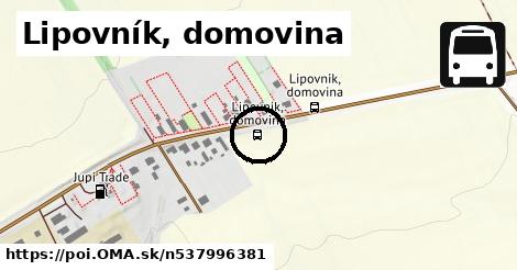 Lipovník, domovina