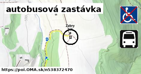 autobusová zastávka