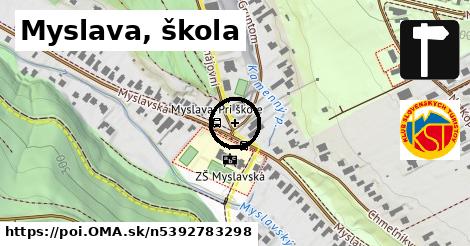 Myslava, škola