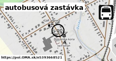 autobusová zastávka