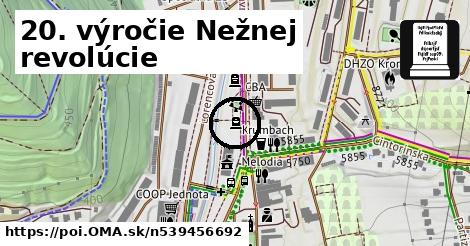 20. výročie Nežnej revolúcie