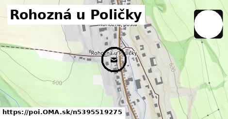 Rohozná u Poličky