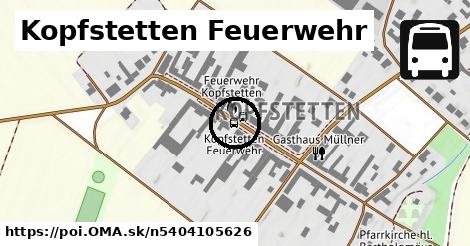 Kopfstetten Feuerwehr