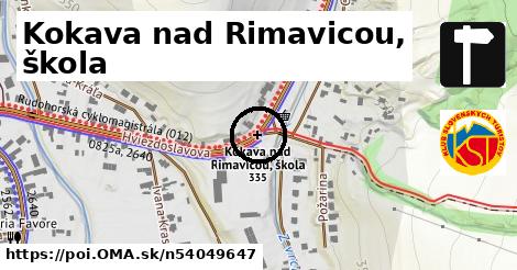 Kokava nad Rimavicou, škola