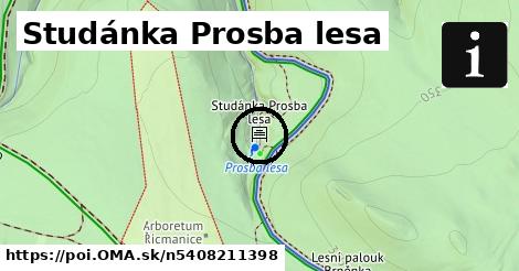 Studánka Prosba lesa