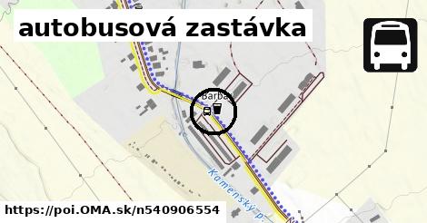 autobusová zastávka