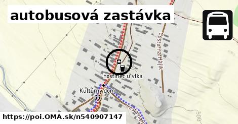 autobusová zastávka