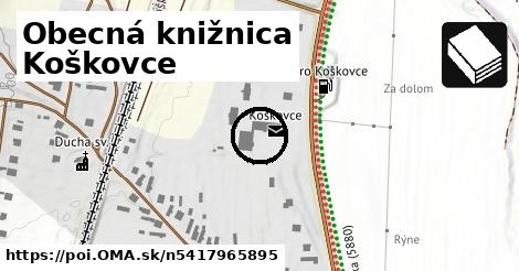 Obecná knižnica Koškovce