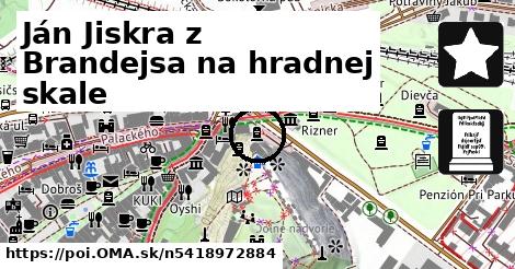 Ján Jiskra z Brandejsa na hradnej skale