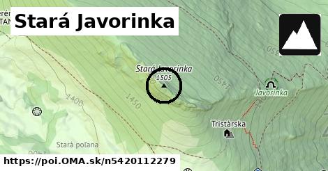 Stará Javorinka