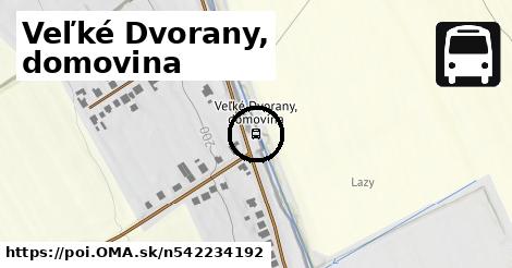 Veľké Dvorany, domovina