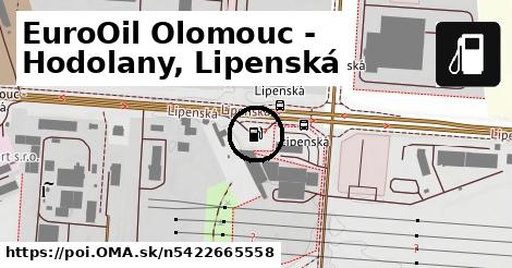 EuroOil Olomouc - Hodolany, Lipenská