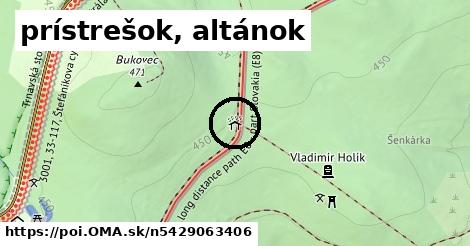 prístrešok, altánok