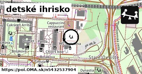 detské ihrisko