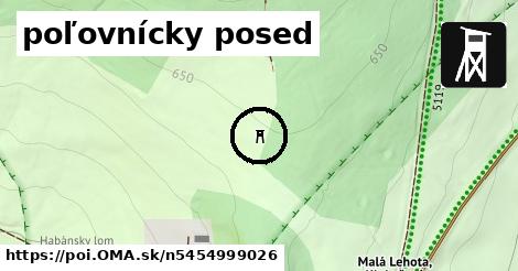 poľovnícky posed