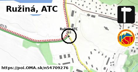 Ružiná, ATC