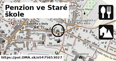 Penzion ve Staré škole