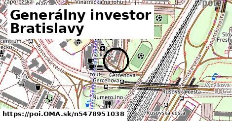 Generálny investor Bratislavy