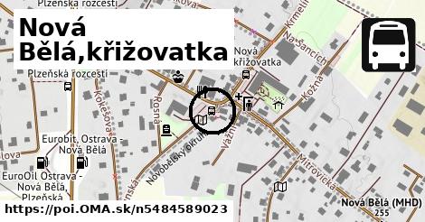 Nová Bělá,křižovatka