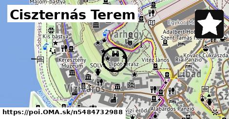 Ciszternás Terem