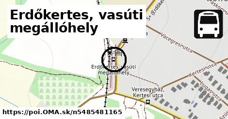 Erdőkertes, vasúti megállóhely