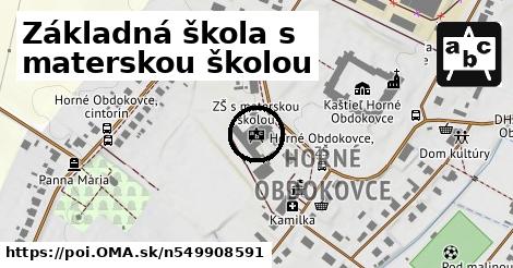 Základná škola s materskou školou