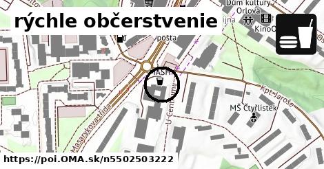 rýchle občerstvenie