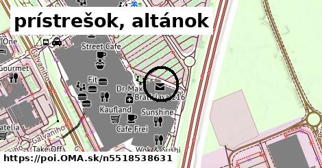 prístrešok, altánok